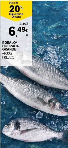 Continente Robalo/ Dourada Grande +600g promoção