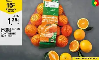 Laranja IGP do Algarve Continente 2kg