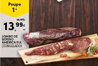 Continente Lombo de Bovino América Sul promoção