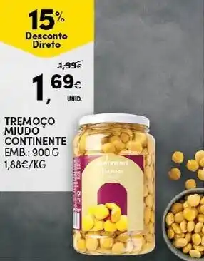 Tremoço Miúdo Continente 900g