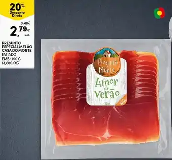 Continente Presunto Especial Melão Casado do Monte 190g promoção