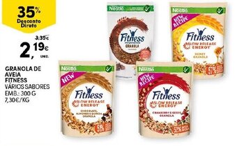 Continente Granola de Aveia Fitness 300g promoção