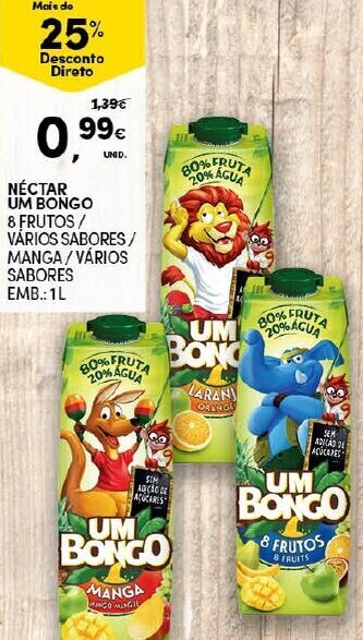 Néctar um Bongo 1L