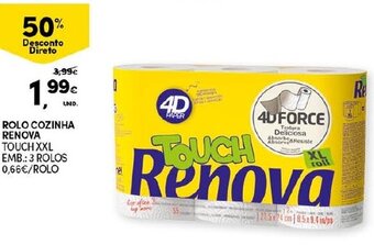 Continente Rolo Cozinha Renova 3 Rolos promoção