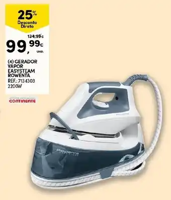 Gerador Vapor Easystem Rowenta 2200W