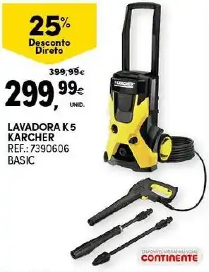 Continente Lavadora K 5 Karcher promoção