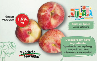 Pingo Doce Pêssego Paraguaio promoção