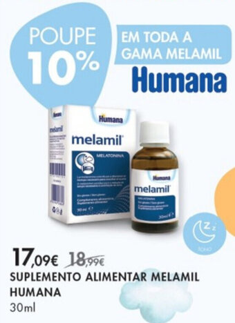 Suplemento Alimentar Melamil Humana 30ml