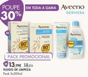Pingo Doce Fluido de Limpeza pack 2x300ml promoção