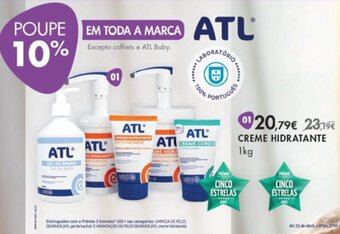 Pingo Doce Creme Hidratante 1kg promoção