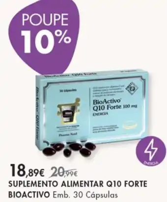 Pingo Doce Suplemento Alimentar Q10 Forte Bioactivo 30 Cápsulas promoção