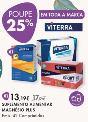 Suplemento Alimentar Magnésio Plus 42 Comprimidos