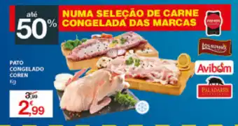 E.Leclerc Pato Congelado Coren promoção
