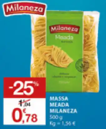 E.Leclerc Massa Meada Milaneza 500g promoção