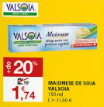 E.Leclerc Maionese de Soja Valsola 150ml promoção