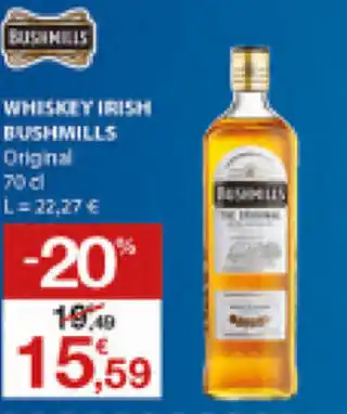 E.Leclerc Whisky Irish Bushmills 70cl promoção