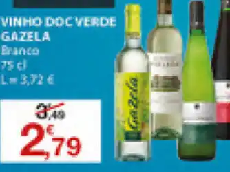 E.Leclerc Vinho Doc Verde Gazela 75cl promoção