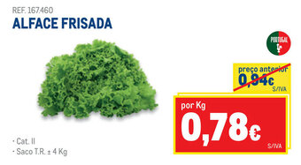 Makro Alface Frisada promoção
