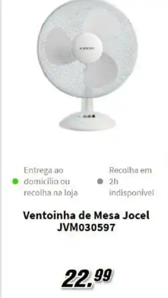 MediaMarkt Ventoinha de Mesa Jocel JVM030597 promoção