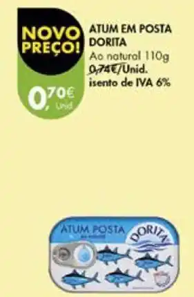 Pingo Doce Atum em posta dorita promoção