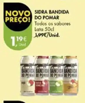 Pingo Doce Sidra bandida do pomar promoção