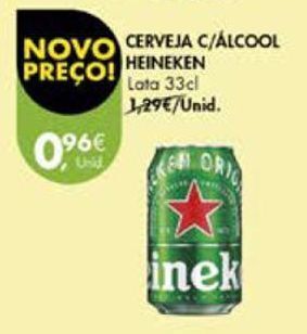 Pingo Doce Cerveja heineken promoção
