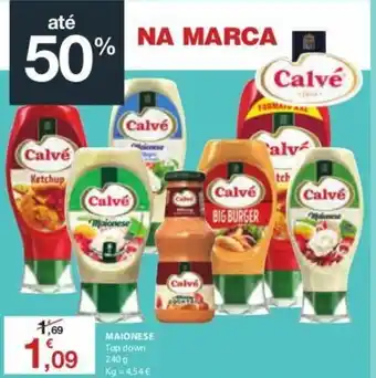 E.Leclerc Maionese Top Down 240g promoção