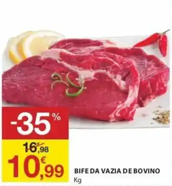 E.Leclerc Bife da Vazia de Bovino promoção