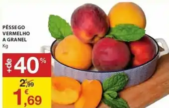 E.Leclerc Pêssego Amarelo A Granel promoção