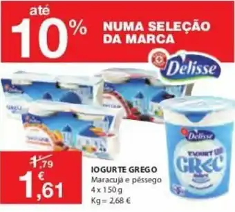 E.Leclerc Iogurte Grego 4 x 150g promoção