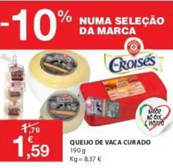 E.Leclerc Queijo de Vaca Curado 190g promoção