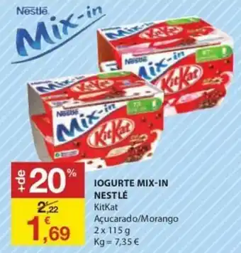 Iogurte Mix-in Nestlé 2x115g