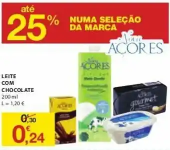 E.Leclerc Leite com Chocolate 200ml promoção