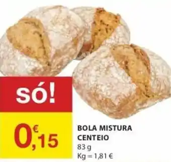 E.Leclerc Bola Mistura Centeio 83g promoção