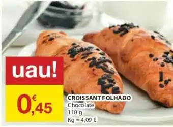 Croissant Folhado Chocolate 110g
