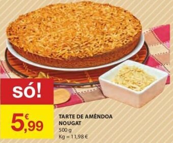 E.Leclerc Tarte de Amêndoa Nougat 500g promoção