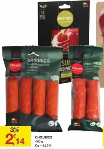 E.Leclerc Chouriço 400g promoção