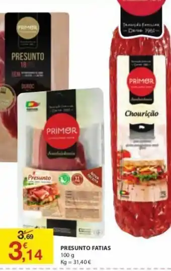 E.Leclerc Presunto Fatias 100g promoção