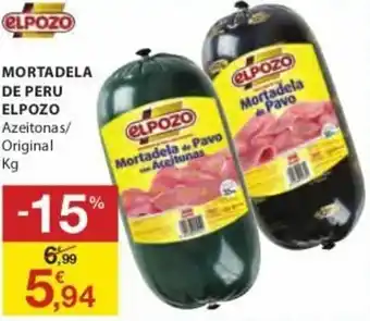 E.Leclerc Mortadela de Peru Elpozo promoção