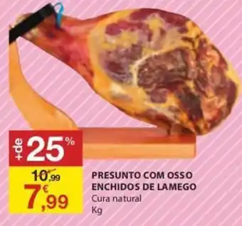 E.Leclerc Presunto com Osso Enchidos de Lamego promoção