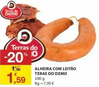 E.Leclerc Alheira com Leitão Teras do Demo 200g promoção
