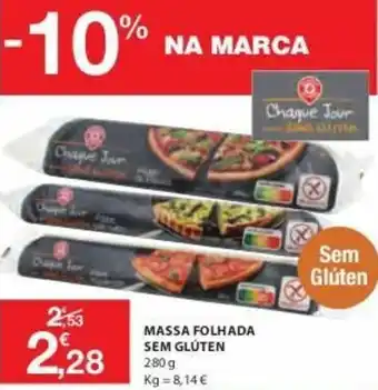 E.Leclerc Massa Folhada Sem Glúten 280g promoção