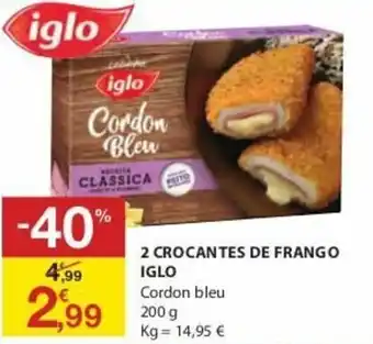 2 Crocantes de Frango Iglo 200g