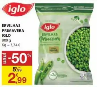 Ervilhas Primavera Iglo 800g