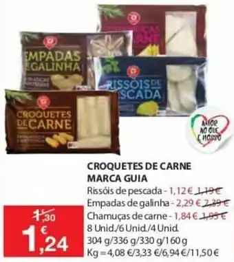 E.Leclerc Croquetes de Carne Marca Guia promoção
