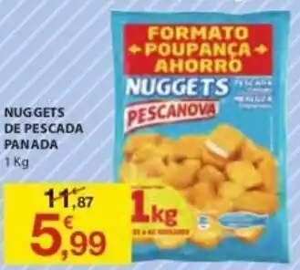 E.Leclerc Nuggets de Pescada Panada 1kg promoção