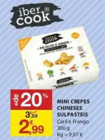 Mini Crepes Chineses Sulpasteis 300g