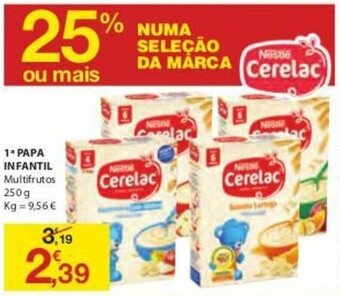 E.Leclerc Papa Infantil Cerelac 250g promoção