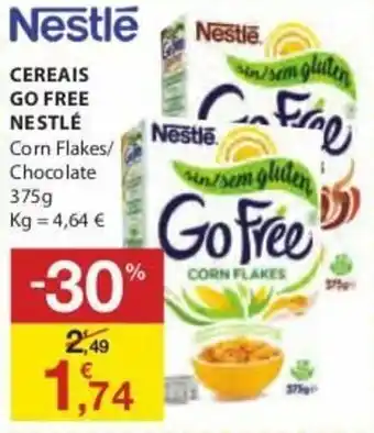 Cereais Go Free Nestlé 375g