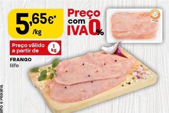 Intermarché Frango promoção